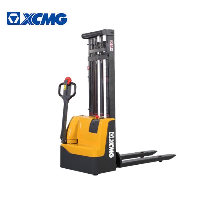 XCMG Small Electric Stacker XCS-PW10 1 ton walking pallet stacker forklifts price